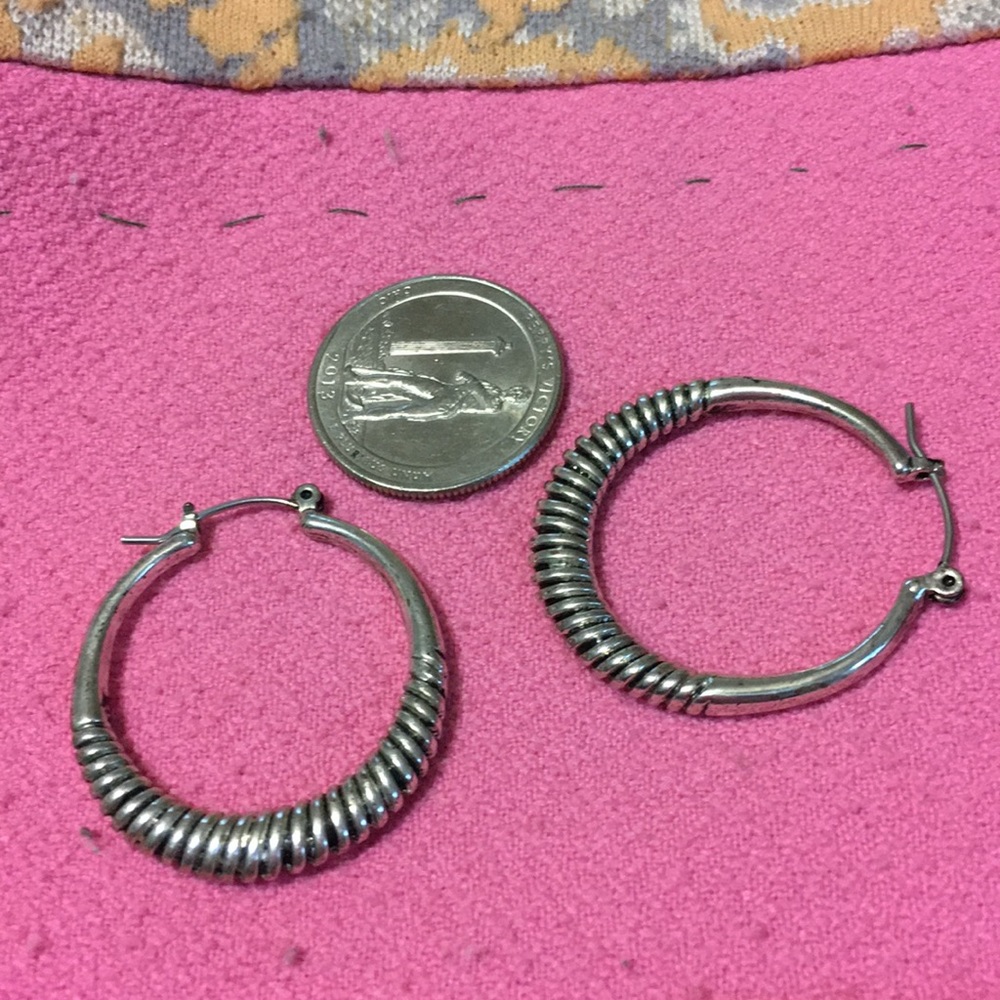 Hoop earrings